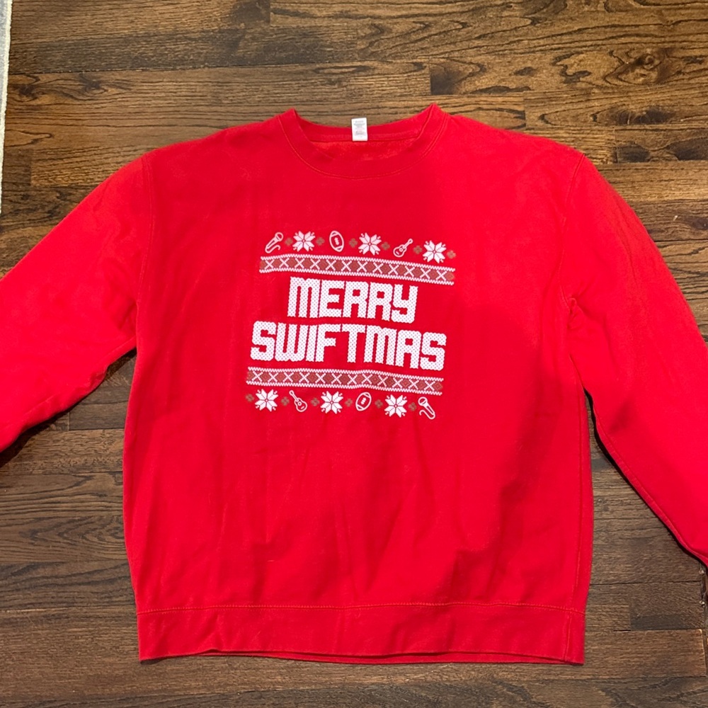 Red 'Merry Swiftmas' Sweater